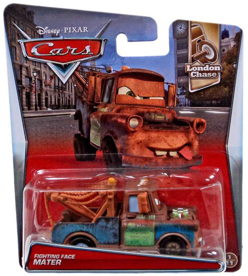 Disney Pixar Cars London Chase Fighting Face Mater 155 Diecast Car 111 ...