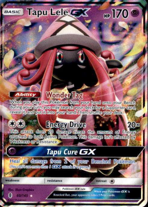 Is Saturday A Business Day For Ups >> Pokemon Sun Moon Guardians Rising Single Card Ultra Rare Holo Tapu Lele-GX 60 - ToyWiz Is Saturday A Business Day For Ups >> Pokemon Sun Moon Guardians Rising Single Card Ultra Rare Holo Tapu Lele-GX 60 - ToyWiz