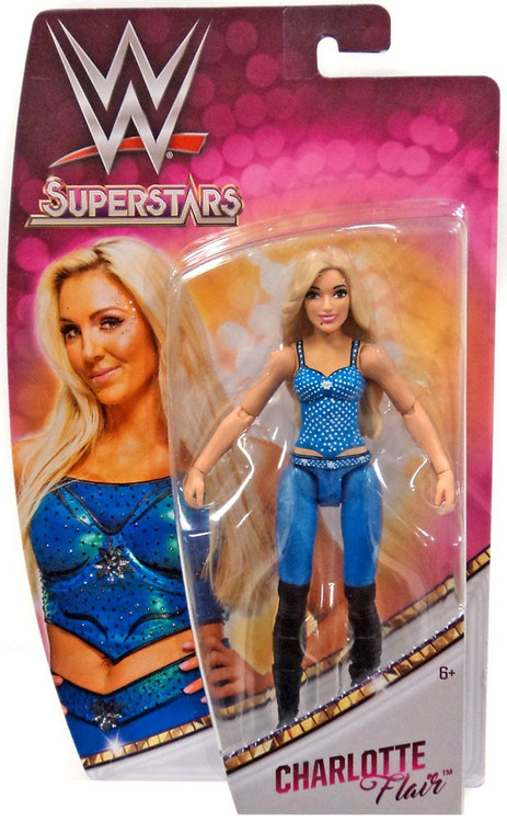 WWE Wrestling Superstars Charlotte Flair Action Figure Mattel Toys - ToyWiz