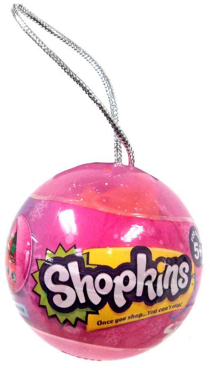 shopkins 2017 christmas bauble ornament 2 surprise shopkins moose shopkins christmas ornaments