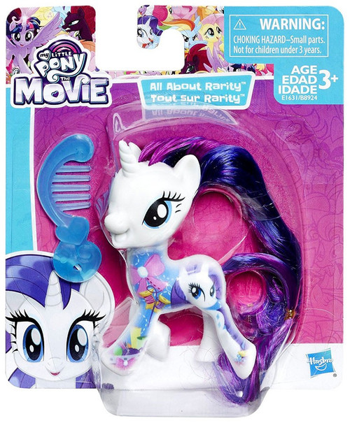 My Little Pony The Movie Rarity Mini Figure Hasbro Toys - ToyWiz