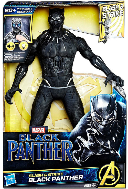 black panther soft toy marvel