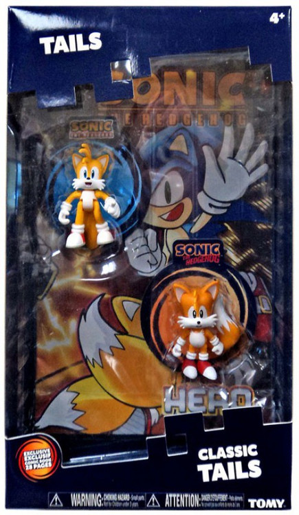 Is Saturday A Business Day For Ups >> Sonic The Hedgehog Classic Tales Modern Tails 3 Action Figure 2-Pack With Comic Book TOMY - ToyWiz Is Saturday A Business Day For Ups >> Sonic The Hedgehog Classic Tales Modern Tails 3 Action Figure 2-Pack With Comic Book TOMY - ToyWiz