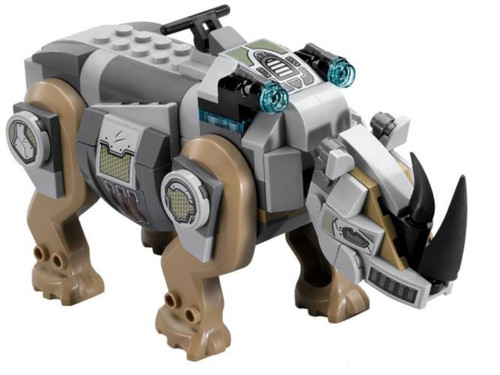 lego marvel black panther movie robot rhino set loose