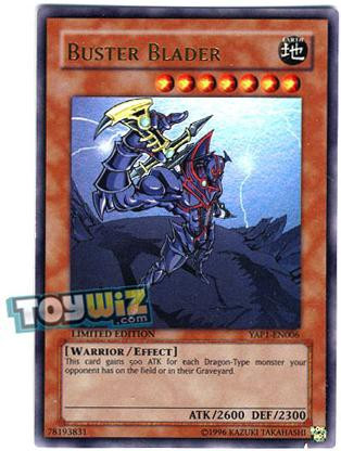 yugioh 10th anniversary pack single card ultra rare buster blader