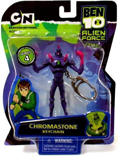 ben 10 alien force series 4 chromastone keychain basic fun toywiz