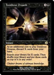 Magic The Gathering Torment Single Card Rare Insidious Dreams 66 Magic The Single Gathering Torment Single The Card Rare Insidious Dreams 66 8179f1