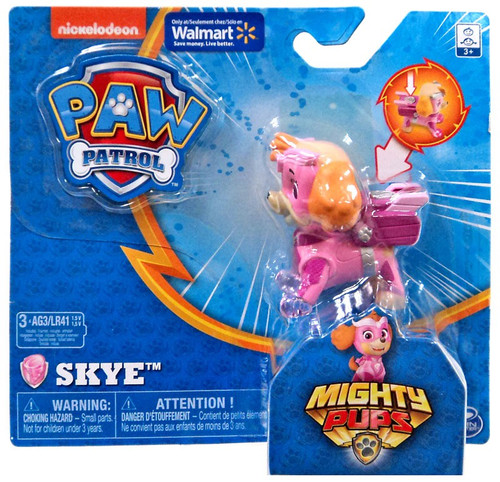  Paw  Patrol  Mighty  Pups  Skye Exclusive Figure Light up 