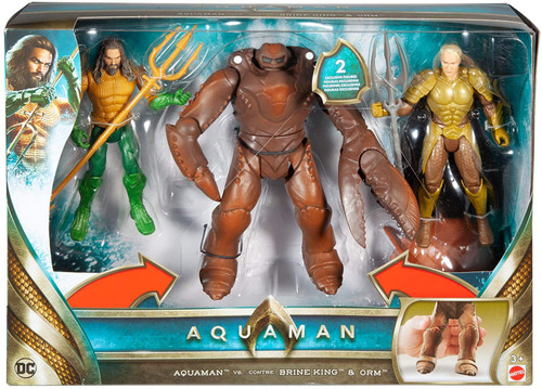 DC Aquaman Movie Aquaman vs. Brine King Orm 6 Action 