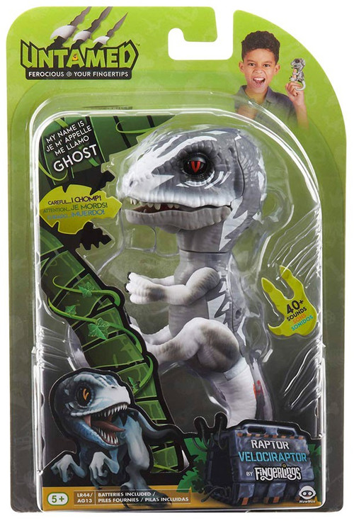 Is Saturday A Business Day For Ups >> Fingerlings Untamed Dinosaur Ghost the Velociraptor Figure Gray WowWee - ToyWiz Is Saturday A Business Day For Ups >> Fingerlings Untamed Dinosaur Ghost the Velociraptor Figure Gray WowWee - ToyWiz