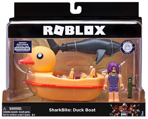 Roblox Celebrity Collection SharkBite Duck Boat Figure Set 