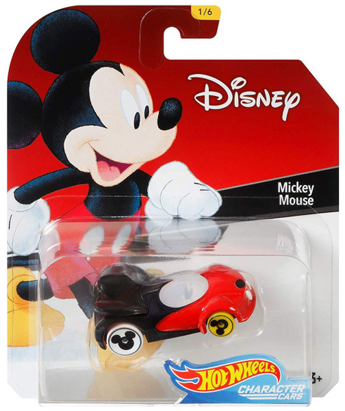 Disney Hot Wheels Character Cars Mickey Mouse Die Cast Car