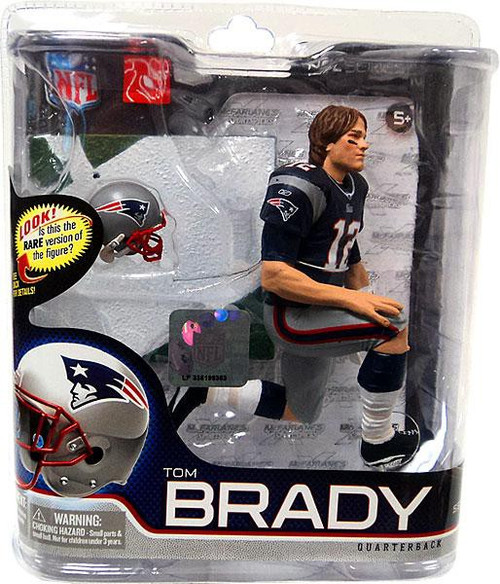 McFarlane Toys NFL New England Patriots Sports Picks Series 27 Tom Brady Action Figure Blue McFarlane Toys NFL New England Patriots Sports Picks Series 27 Tom Brady Action Figure Blue