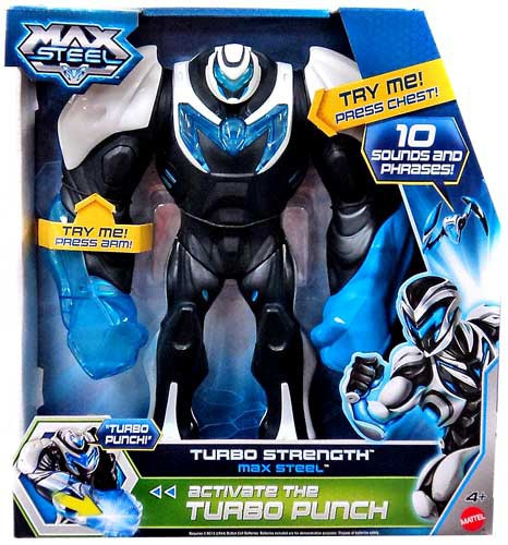 max steel max steel figure turbo strength mattel toys toywiz