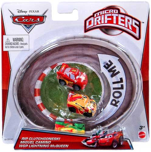 Disney Pixar Cars Micro Drifters Rip Clutchgoneski, Miguel Camino WGP ...