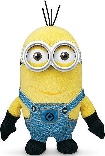 Despicable Me 2 Minion Tim 5 Bean Bag Plush Two Eyes Taller Think Way ...