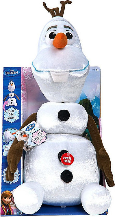 talking olaf plush