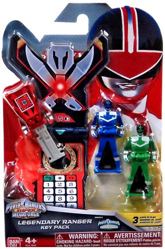 Power Rangers Super Megaforce Legendary Ranger Key Pack 