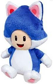 super mario cat toad plush