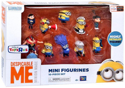 Despicable Me 2 Minion Made Exclusive 2 Mini Figure 10-Pack Think Way ...