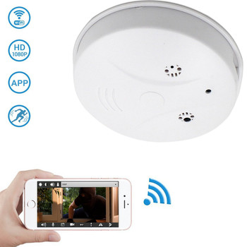 Smoke Detector Wifi + Dvr Nanny Security Camera W/ Wireless Streaming Video For Pc, Tablet & More Includes a 4 Hr Battery and Unit Has Ac Power Cord Smoke Detector Wifi + Dvr Nanny Security Camera W/ Wireless Streaming Video For Pc, Tablet & More Includes a 4 Hr Battery and Unit Has Ac Power Cord