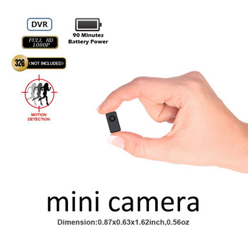 Mini DVR Tinny Size 1080P FHD Body-worn Camera Recorder Support 90 Minutes Continuous And Motion Detection Recording Mini DVR Tinny Size 1080P FHD Body-worn Camera Recorder Support 90 Minutes Continuous And Motion Detection Recording