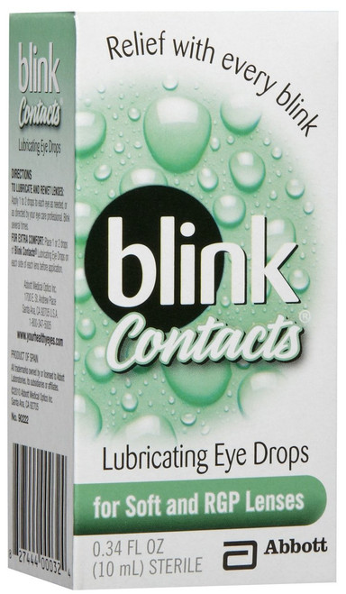 Blink Contacts Eyedrops Front Blink Contacts Eyedrops Front