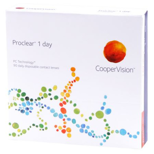 Proclear 1 Day - 90 pack Front Proclear 1 Day - 90 pack Front