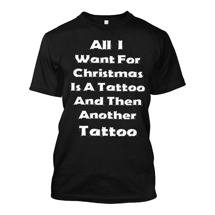 christmas tattoo shirt
