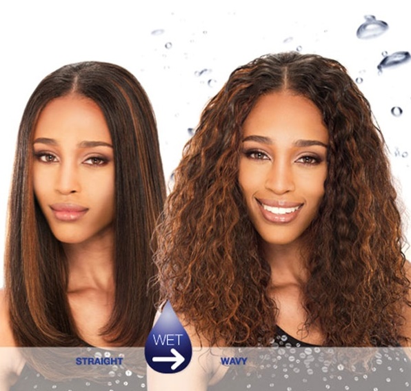 Milkyway 100 Human Hair Weave Wet Wavy Indian Natural Splash Milkyway 100 Human Hair Weave Wet Wavy Indian Natural Splash