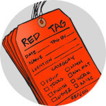 5S tags 5S Red Tags