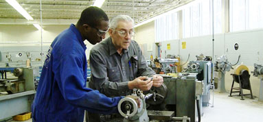 employee training Training in factory