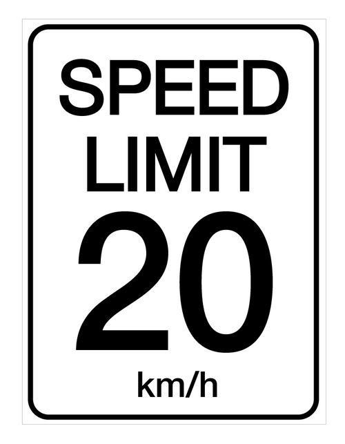 Speed Limit 20 Kmh Wall Sign Creative Safety Supply speed-limit-20-kmh-wall-sign-creative-safety-supply