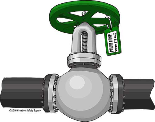 Barcode Valve Tag