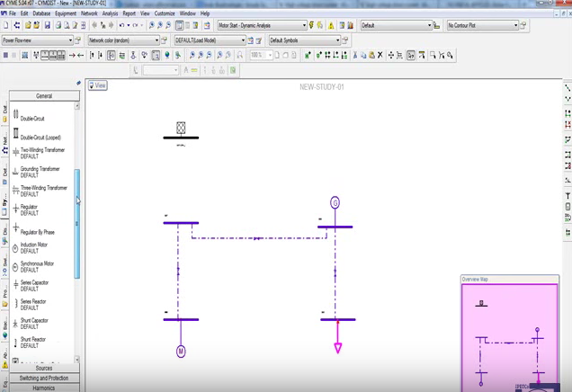 CYME software screenshot CYME Screenshot