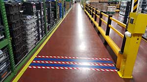 Forklift Zones - Floor Tape Forklift Zones - Floor Tape