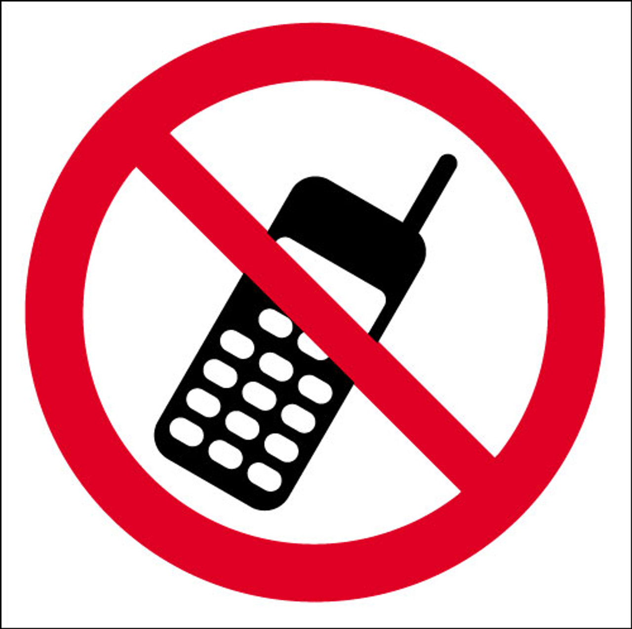 no mobile phones sign signs 2 safety no phones sign