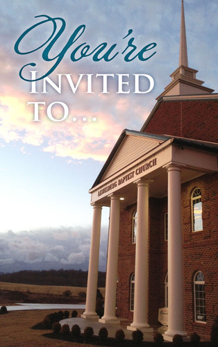 You Are Invited Church Photo