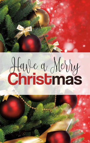 Have a Merry CHRISTmas-Red