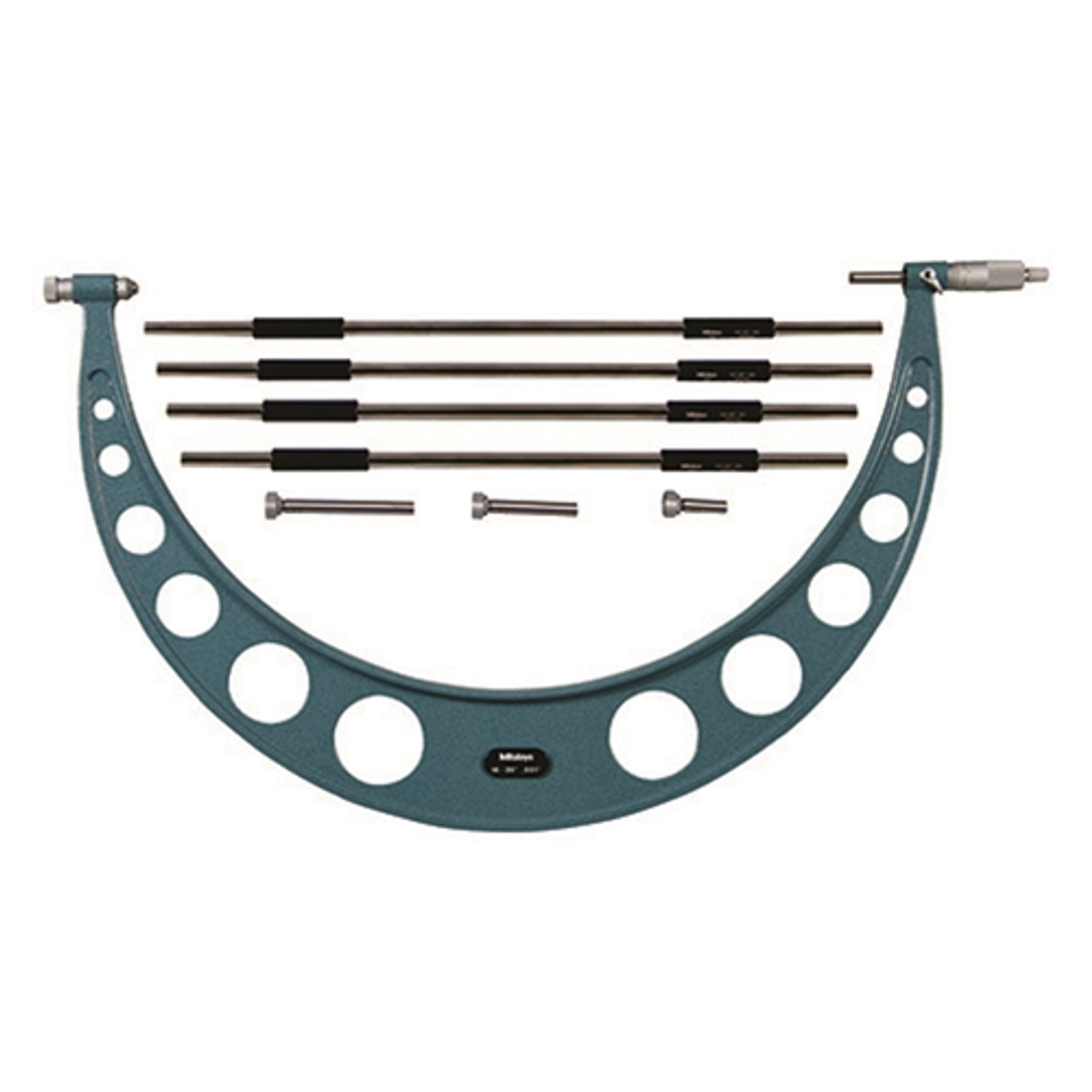 Mitutoyo Vernier Outside Micrometer 1620" Anvils 104153 US Tool Depot