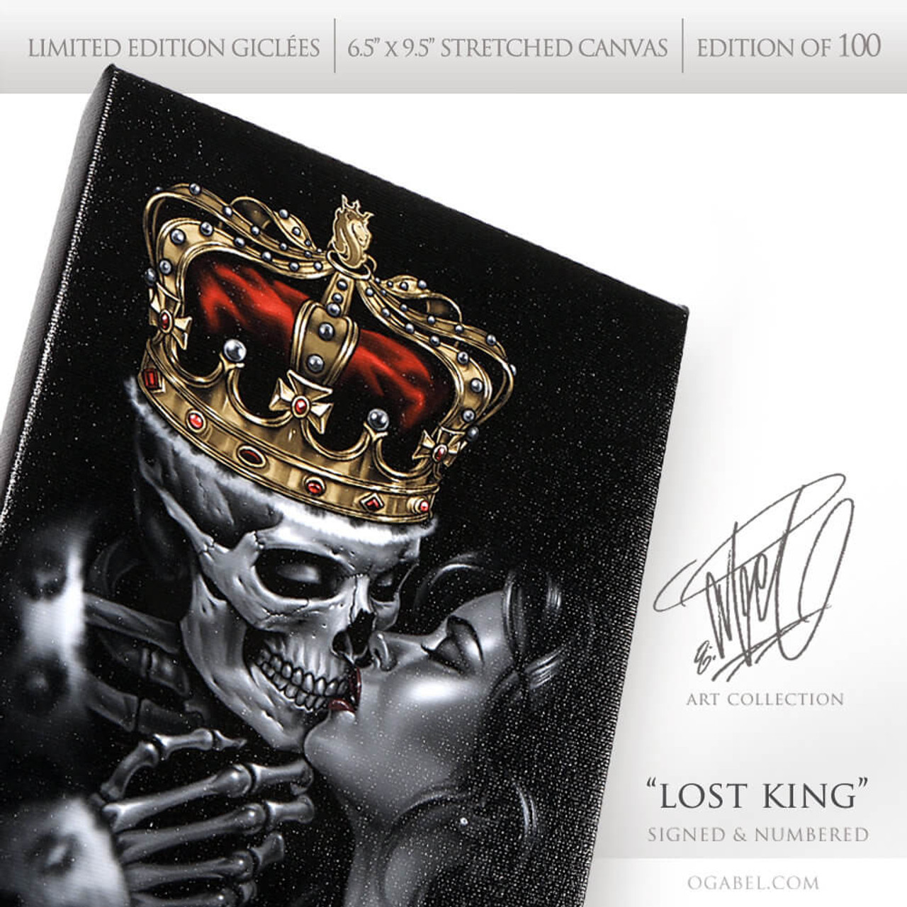 og abel lost king 6 5 x9 5 stretched canvas og abel lost king 6 5 x9 5 stretched canvas
