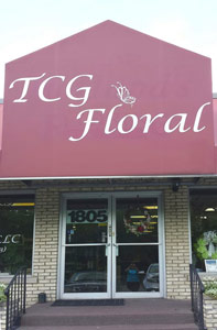 TCG floral storefront