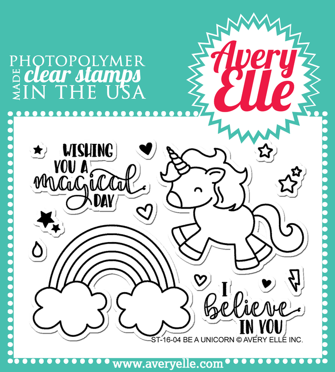 Be A Unicorn Clear Stamps