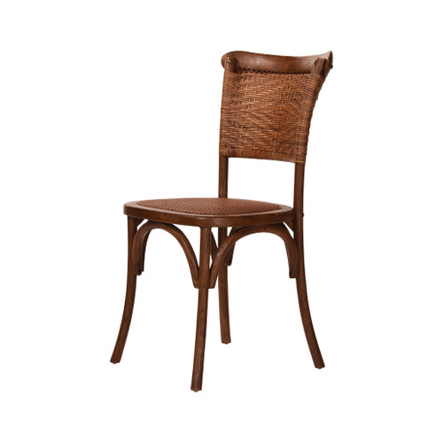 SUSSEX OAK & RATTAN CHAIR (CBC04)