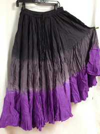 Dip Dye 25-Yard Pure Cotton Skirts - Sunburst - Magical Fashions