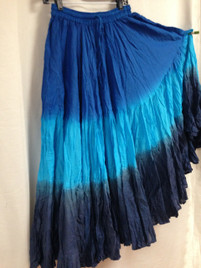 Dip Dye 25-Yard Pure Cotton Skirts - Sunburst - Magical Fashions