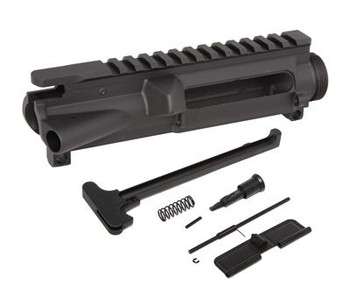AR-15 Upper Receiver Kit 7075-T6 Forged - Made in U.S.A. - Incl. Ejection Port Kit, Forward Assist, & Charging Handle (Unassembled) AR-15 Upper Receiver Kit 7075-T6 Forged - Made in U.S.A. - Incl. Ejection Port Kit, Forward Assist, & Charging Handle (Unassembled)