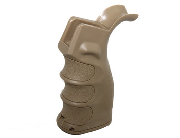 Ergonomic Pistol Grip w/Finger Grooves Storage Compartment TAN AR15 223 5.56 (GP2) Ergonomic Pistol Grip w/Finger Grooves Storage Compartment TAN AR15 223 5.56 (GP2)