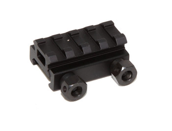 1/2" RISER 4-Slot Low Riser WEAVER PICATINNY Scope Mount Rail AR15 223 5.56, AR15 Handguard 1/2" RISER 4-Slot Low Riser WEAVER PICATINNY Scope Mount Rail AR15 223 5.56, AR15 Handguard
