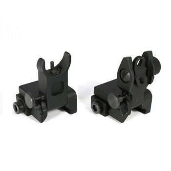 Premium Front and Rear Flip Up Iron Sight AR15 223 5.56 Premium Front and Rear Flip Up Iron Sight AR15 223 5.56
